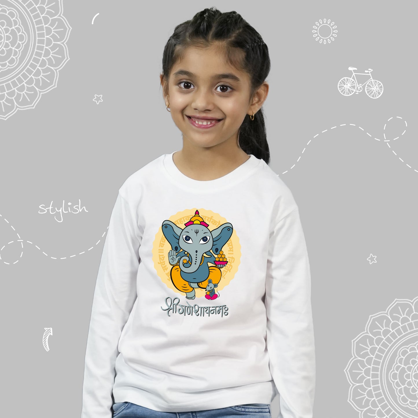 Om Ganpataye Namah - Long Sleeves