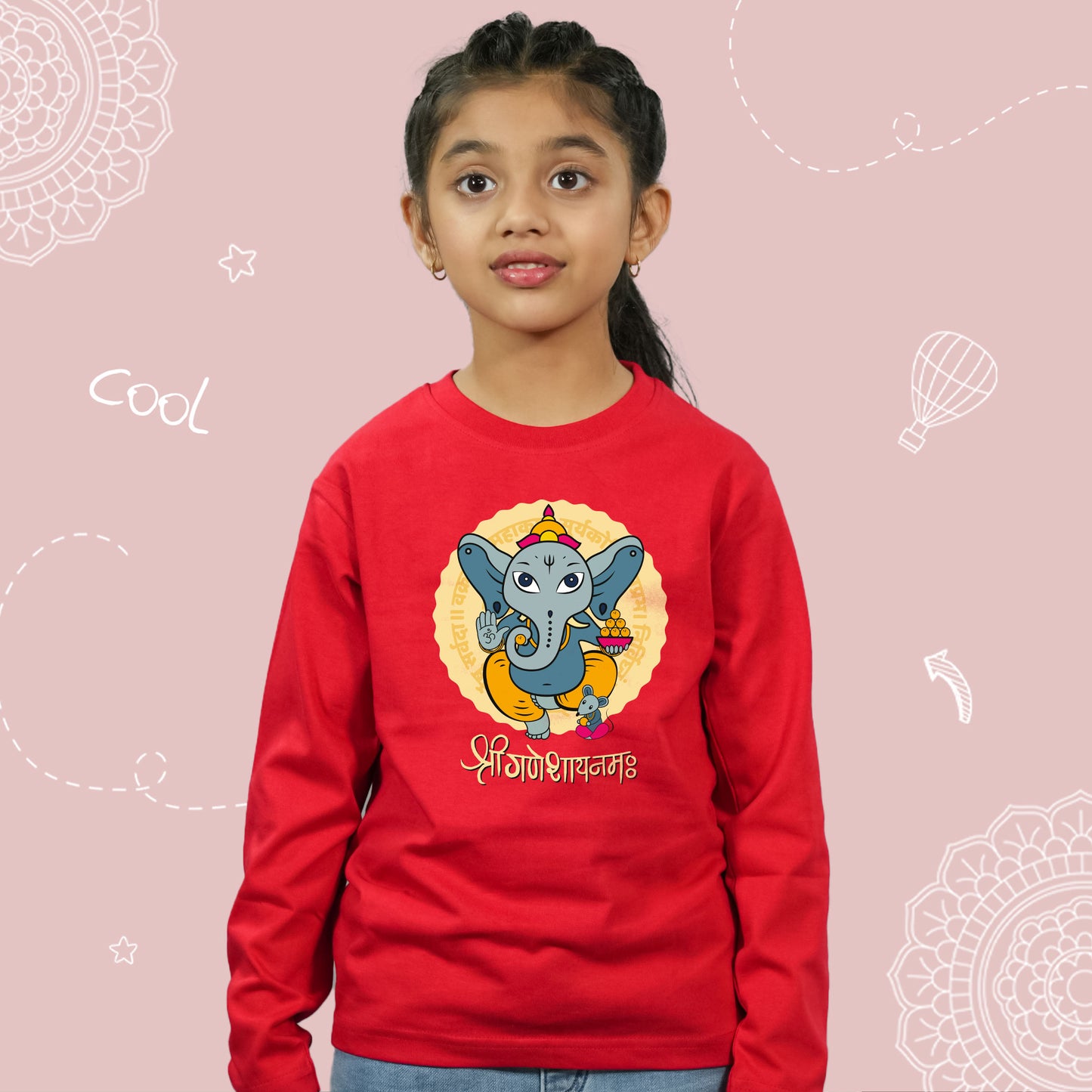 Om Ganpataye Namah - Long Sleeves