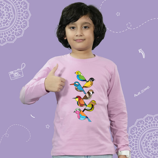 Kids Love Birds - Full Sleeves