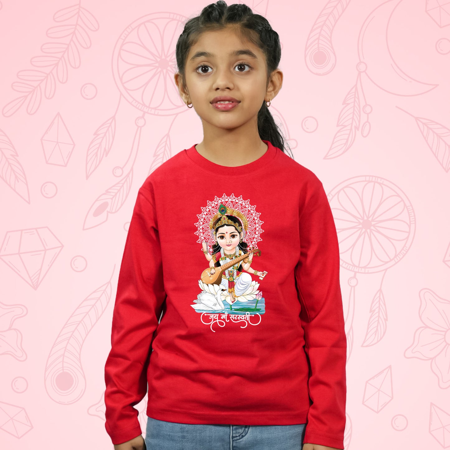 Jai Maa Saraswati - Long Sleeves