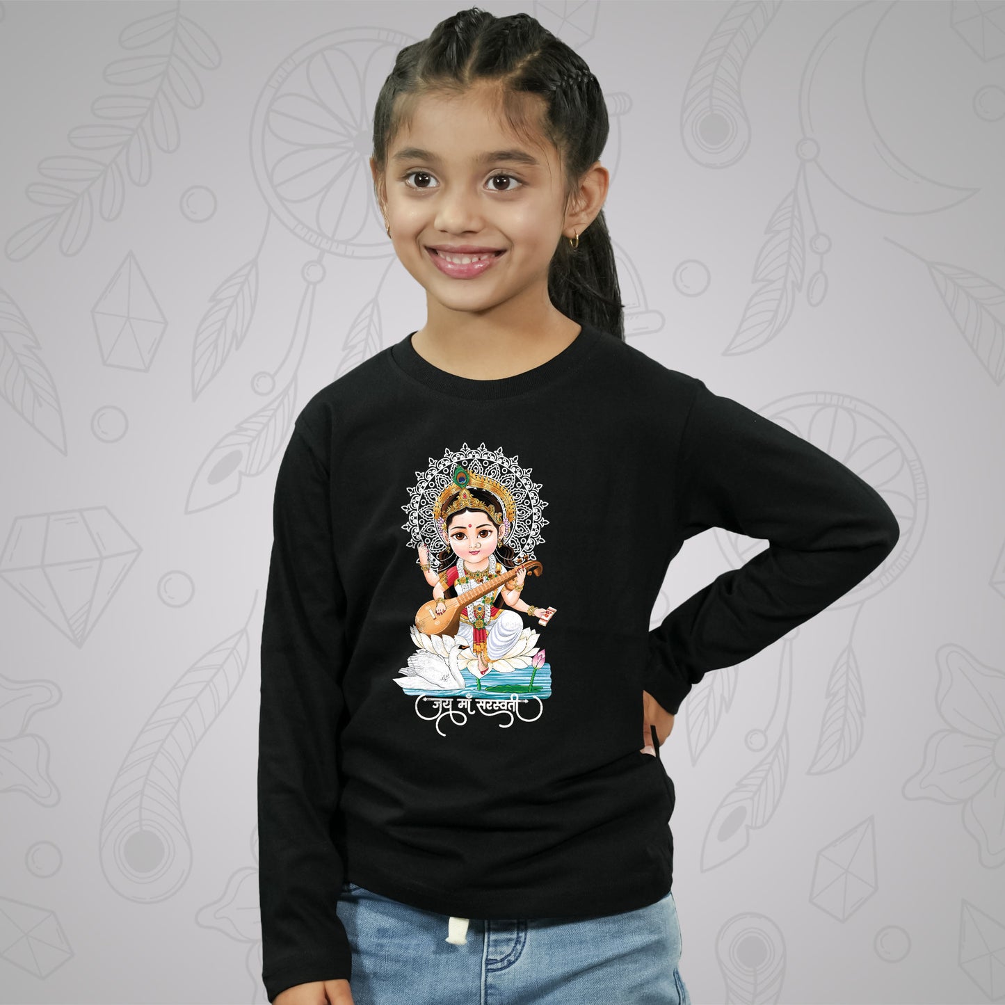 Jai Maa Saraswati - Long Sleeves