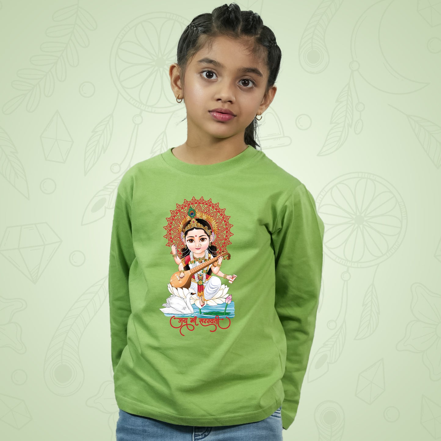 Jai Maa Saraswati - Long Sleeves