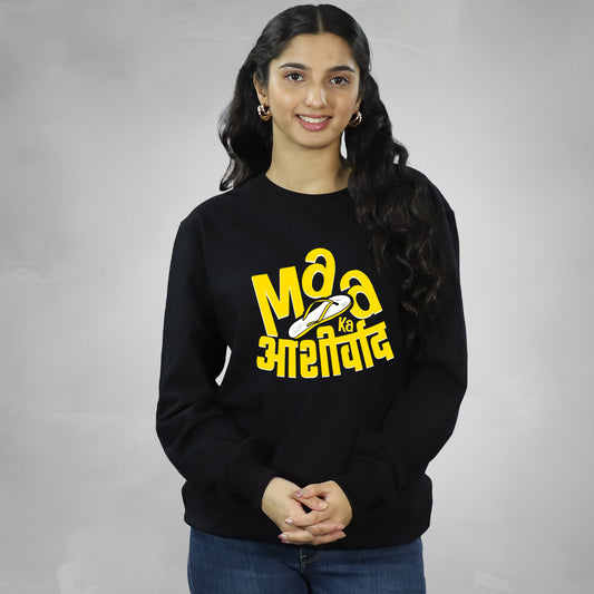 Maa Ka Aashirwad on Sweatshirt