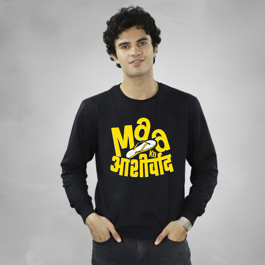 Maa Ka Aashirwad on Sweatshirt