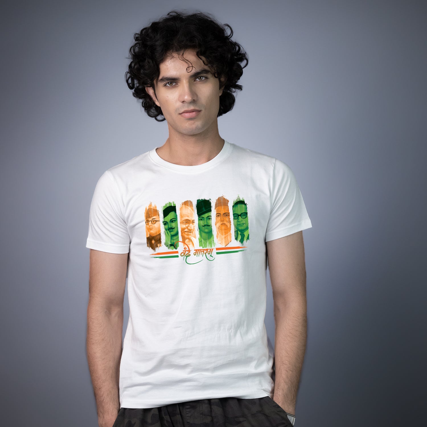 Vande Mataram - Unisex Half Sleeves